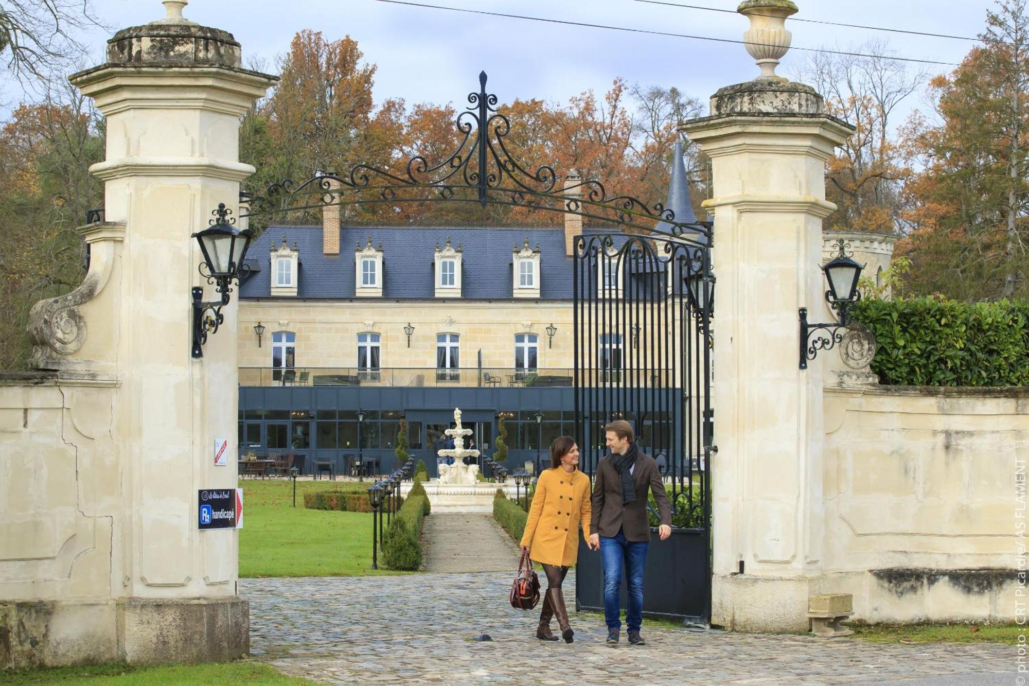 Chateau De Breuil Bed & Breakfast Bruyères-et-Montbérault Eksteriør bilde