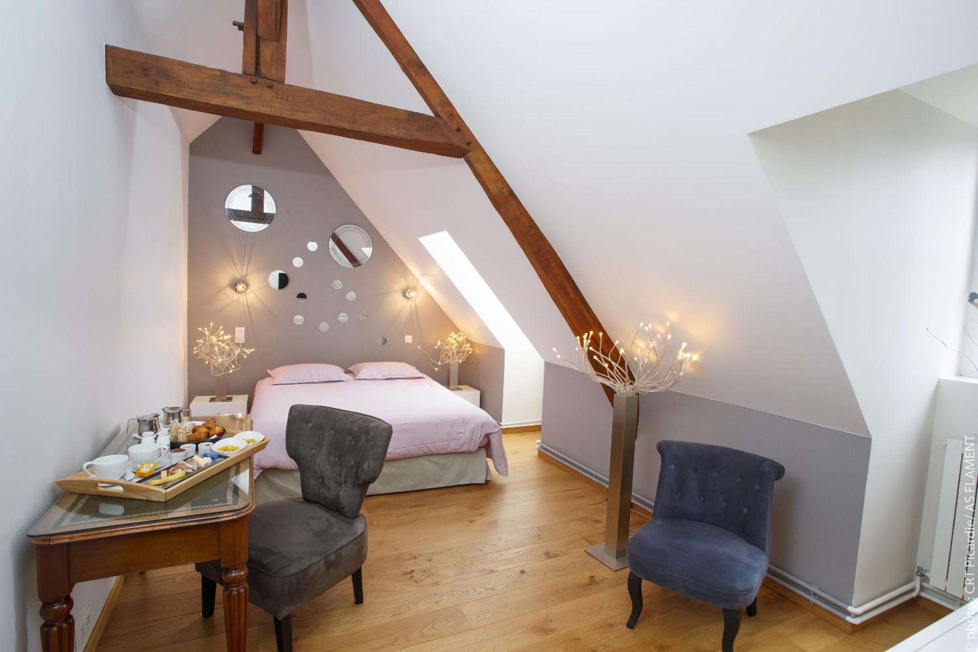 Chateau De Breuil Bed & Breakfast Bruyères-et-Montbérault Rom bilde