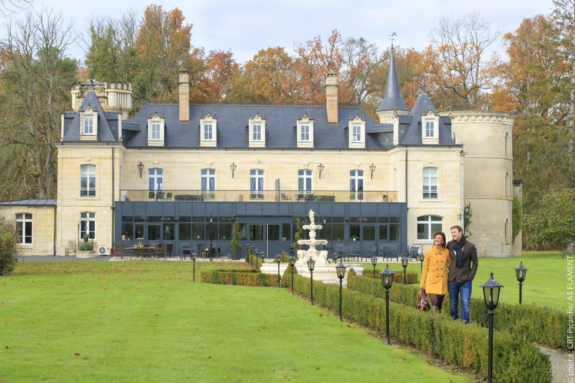 Chateau De Breuil Bed & Breakfast Bruyères-et-Montbérault Eksteriør bilde